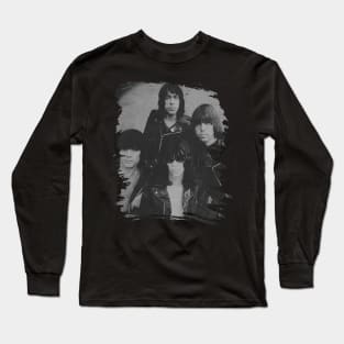 RAMONES // Retro poster Long Sleeve T-Shirt